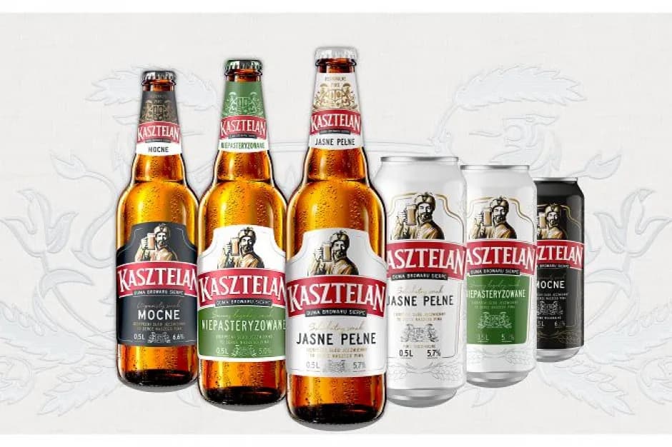 Kasztelan piwo ile procent? Sprawdź moc różnych wariantów